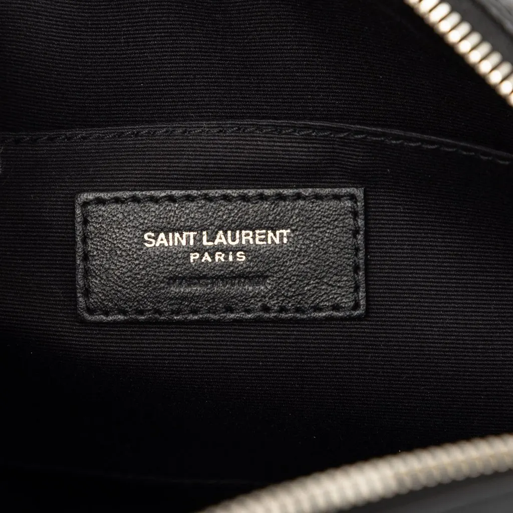 Saint Laurent Calfskin Monogram Star Lou Tassel Camera Bag Black Leather Very good - Box View