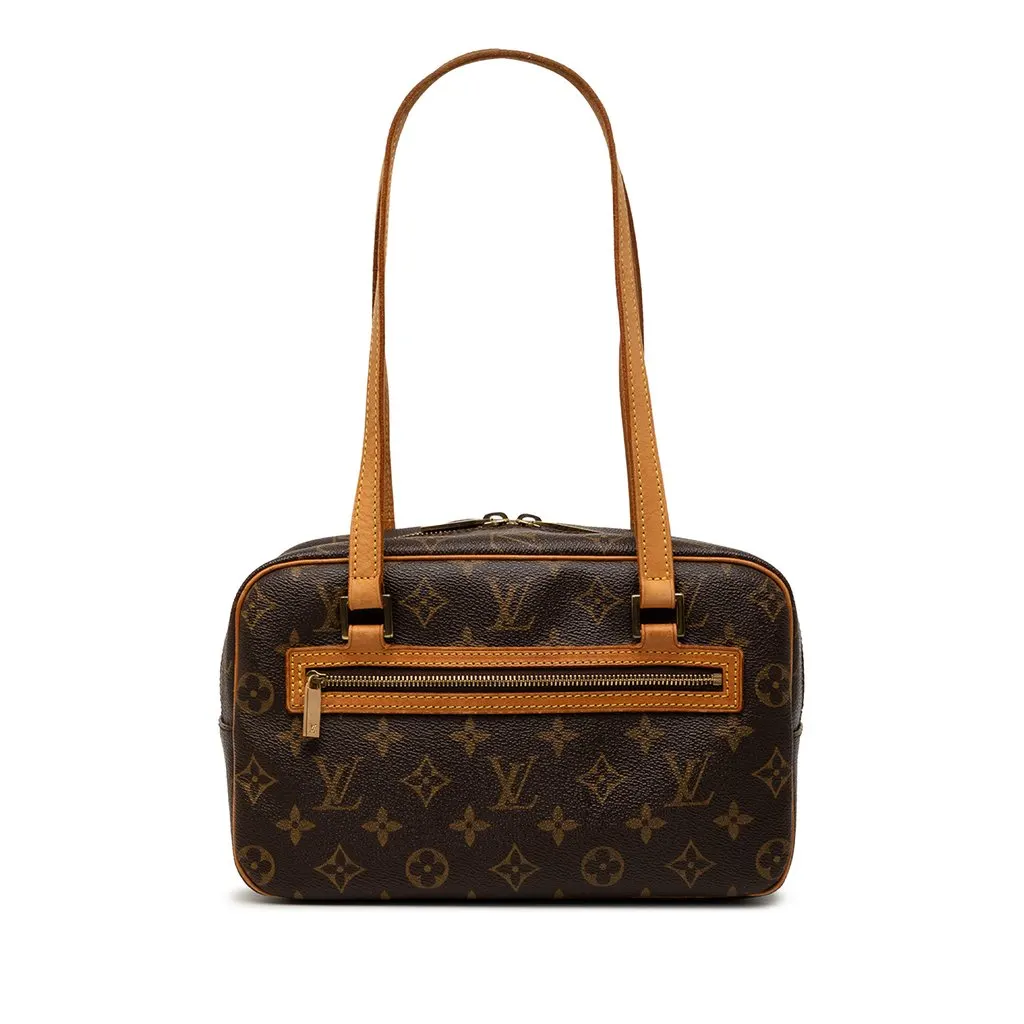 Louis Vuitton Monogram Cite MM Brown Very good - Front View
