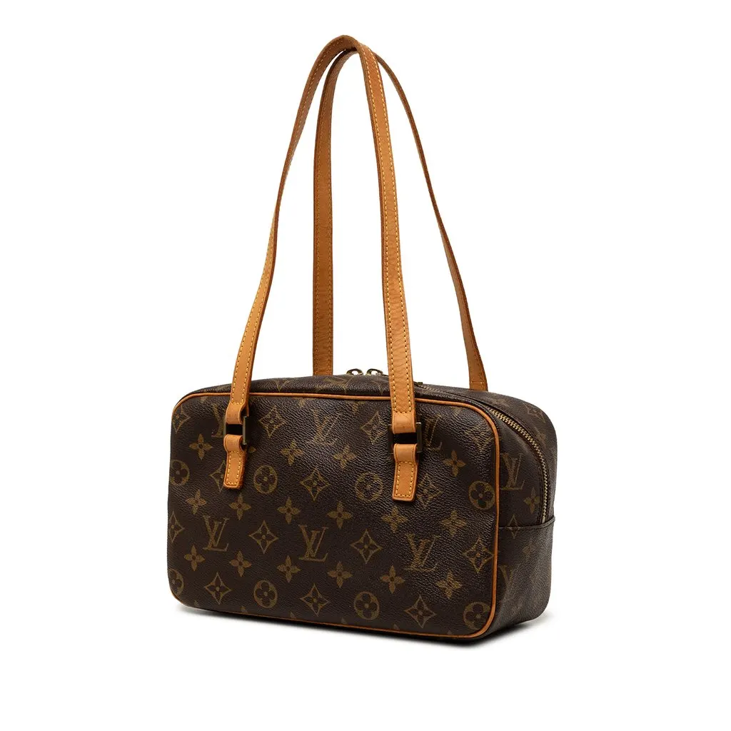 Louis Vuitton Monogram Cite MM Brown Very good - Back View
