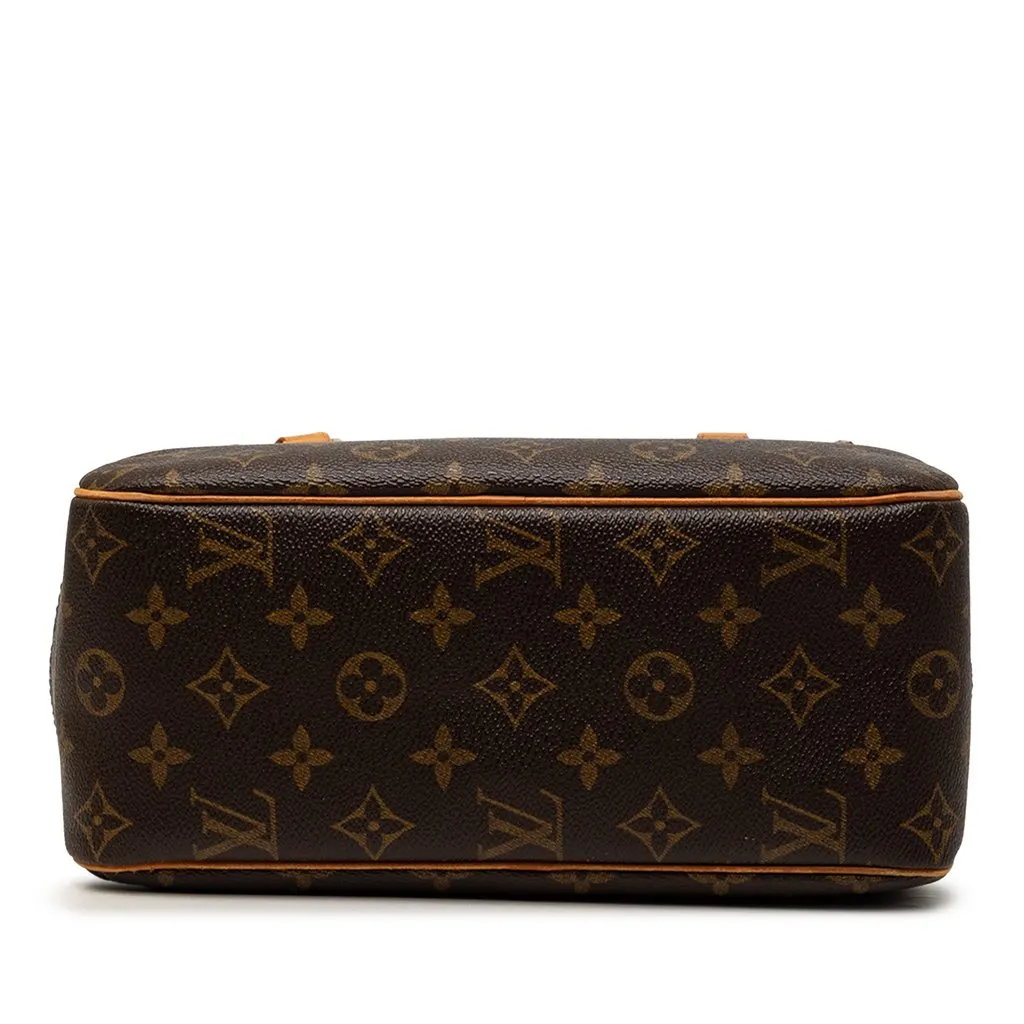 Louis Vuitton Monogram Cite MM Brown Very good - Inside View
