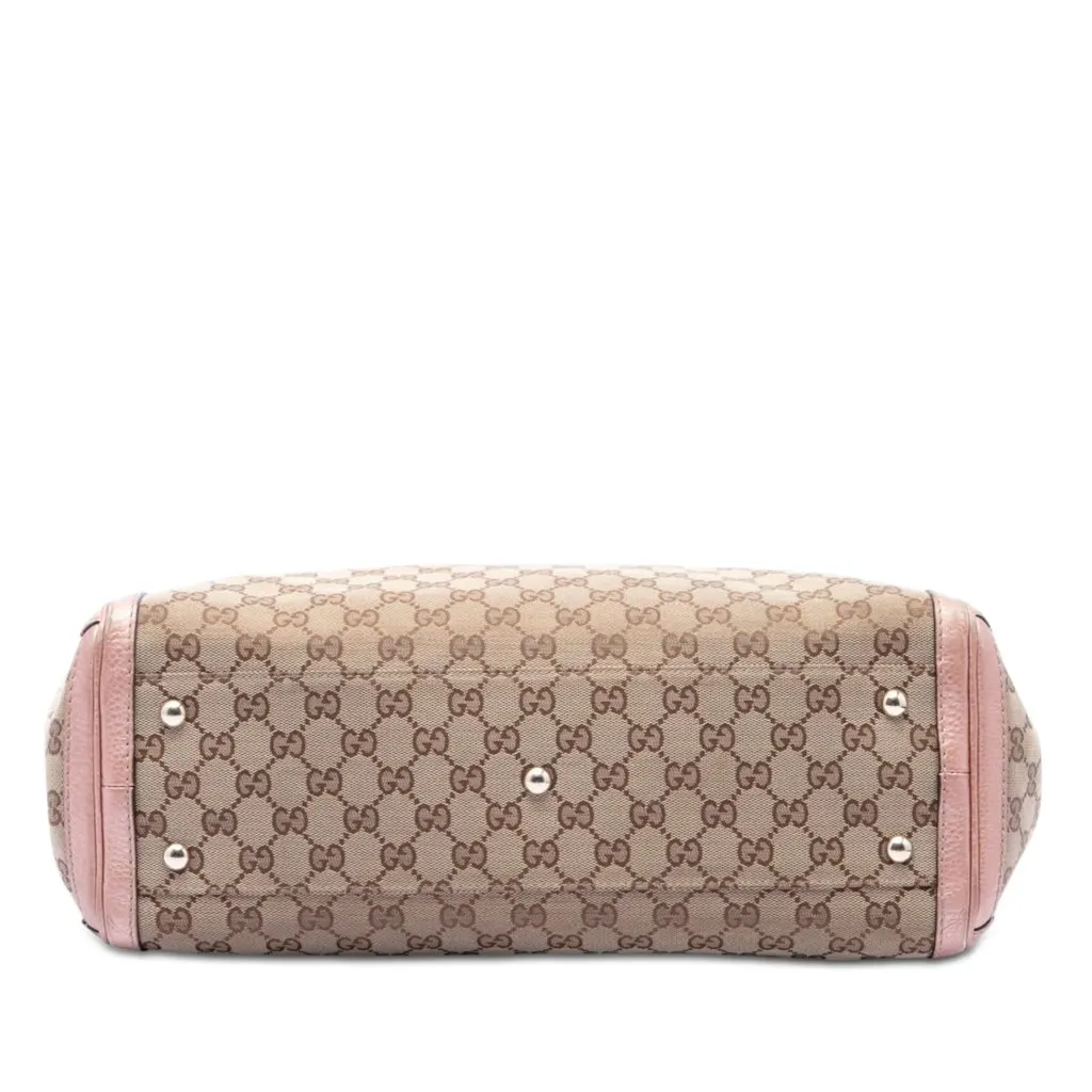 Gucci GG Canvas Bella Tote Beige Very good - Inside View