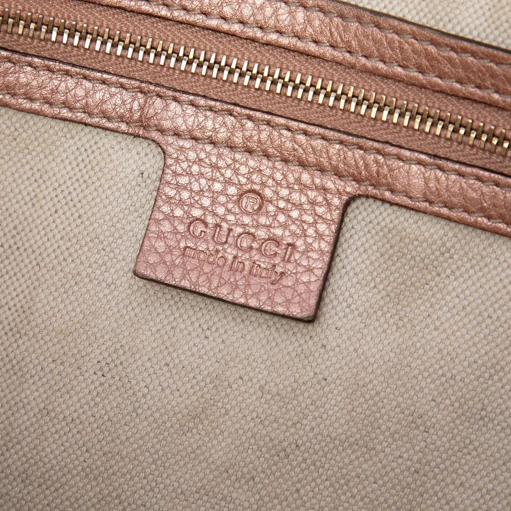 Gucci GG Canvas Bella Tote Beige Very good - Box View