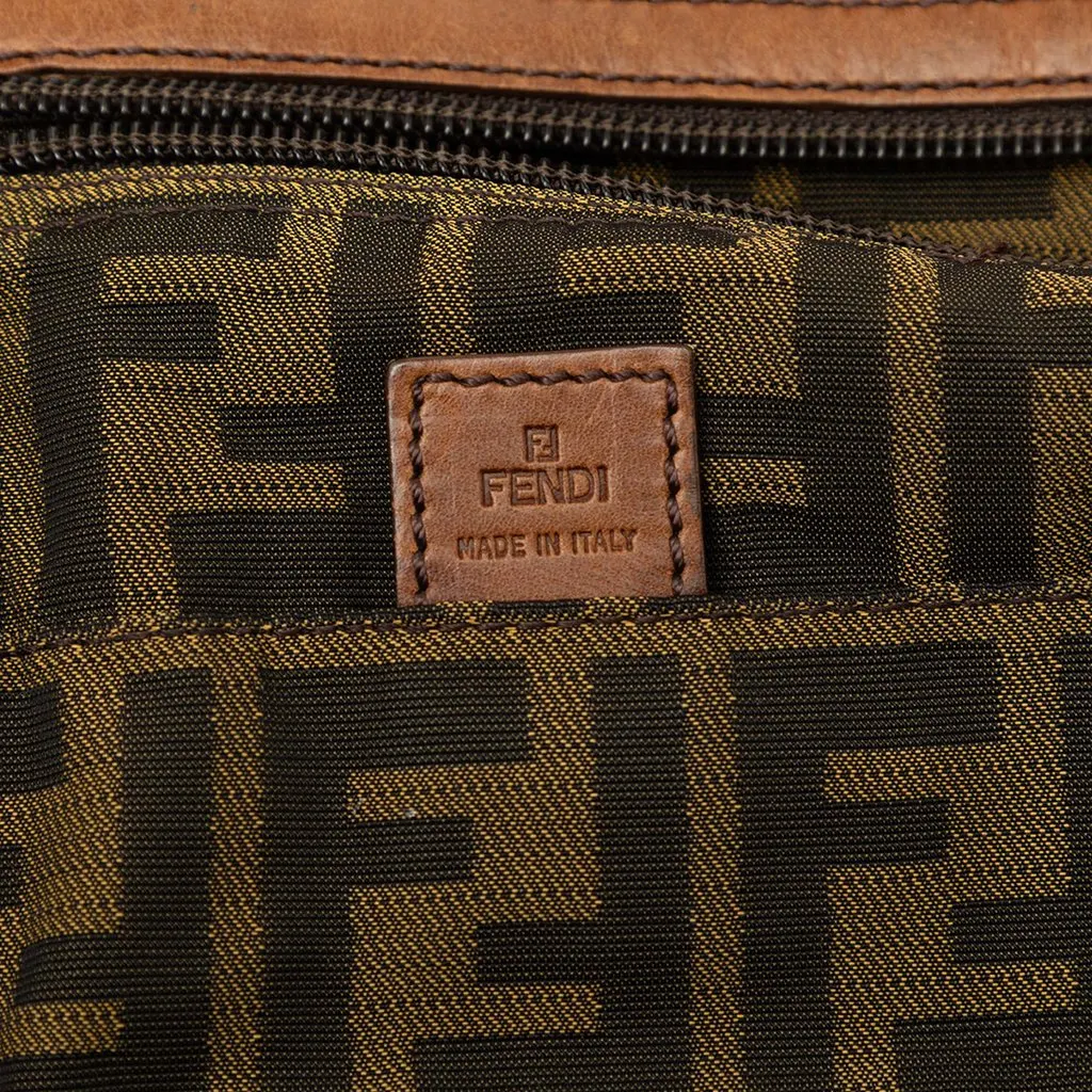 Fendi Zucca Canvas Belt bag Brown Very good - Box View