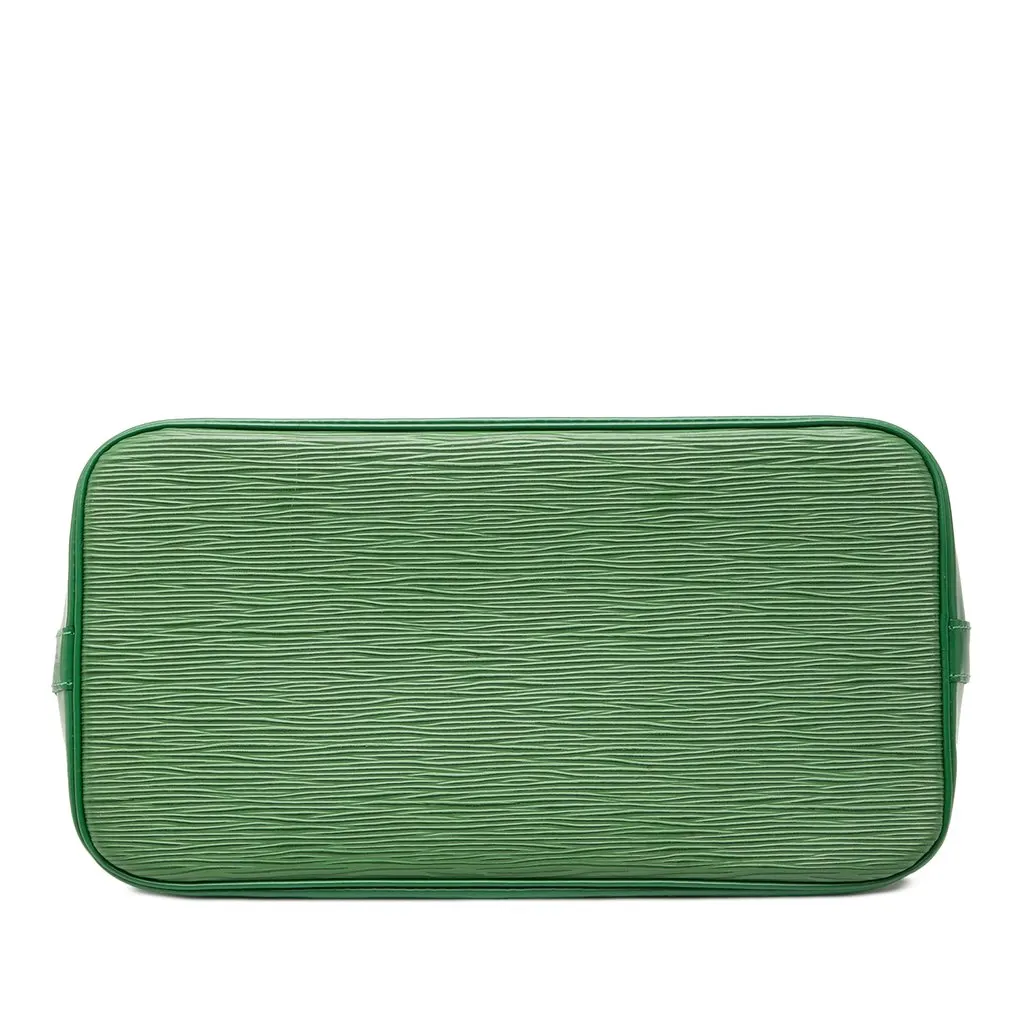 Louis Vuitton Epi Alma PM Green Leather Very good - Inside View