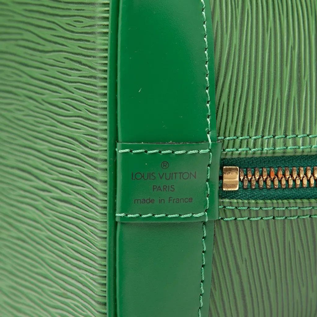 Louis Vuitton Epi Alma PM Green Leather Very good - Box View