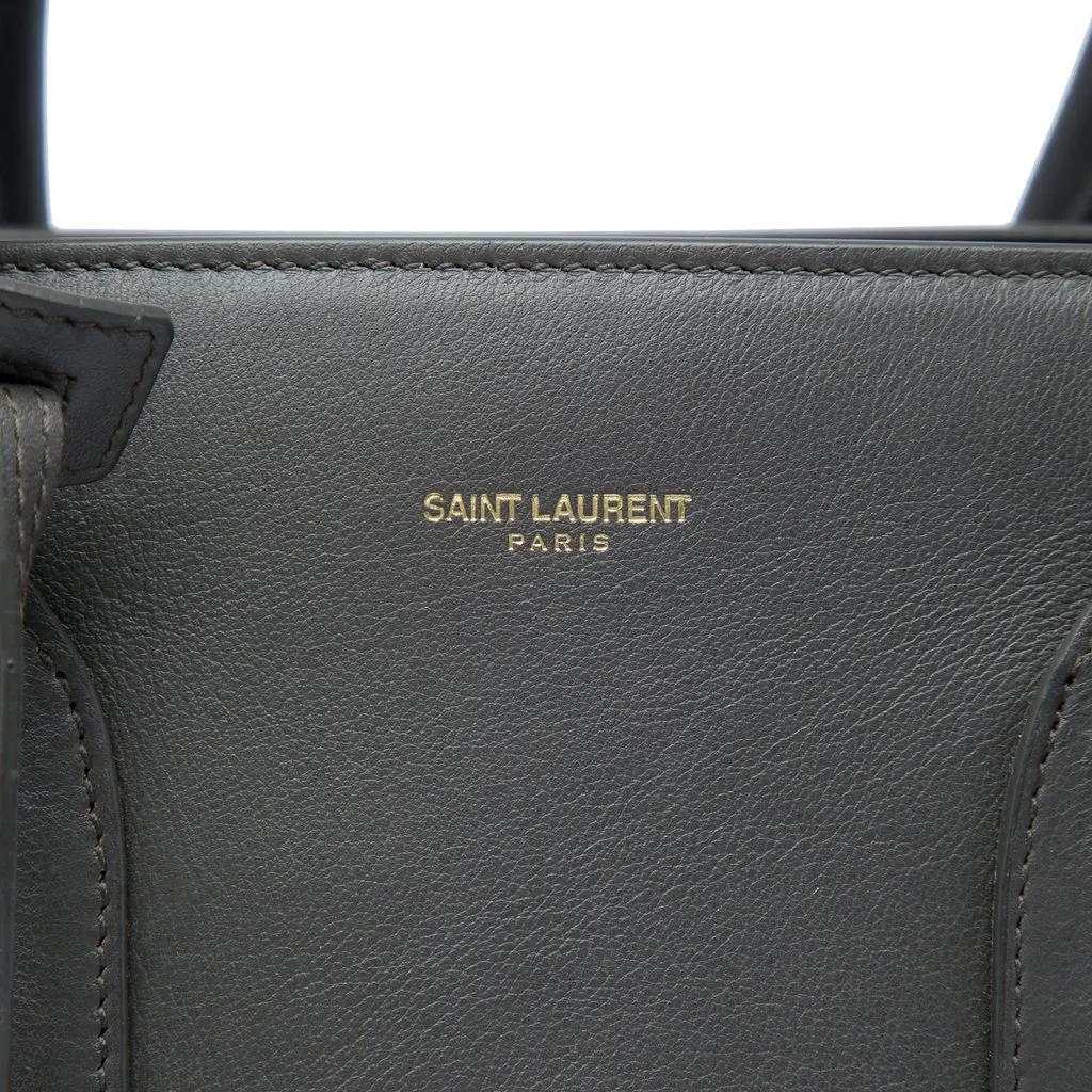 Saint Laurent Large Smooth Calfskin Sac De Jour Tote MultiColor Leather Very good - Box View