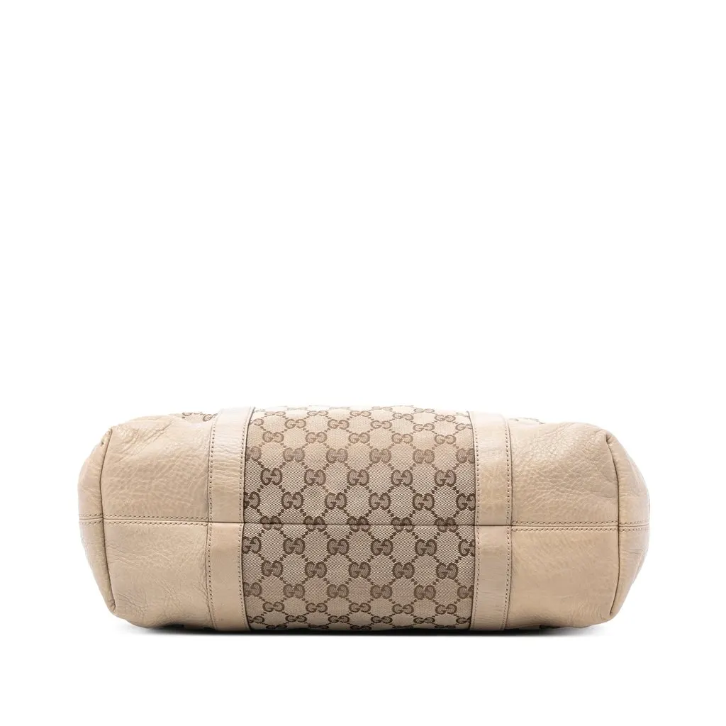 Gucci GG Canvas Miss GG Tote Beige Very good - Inside View