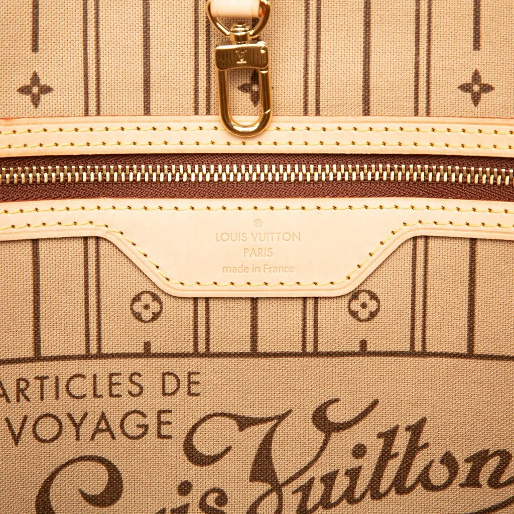 Louis Vuitton Monogram Neverfull GM Brown Very good - Box View