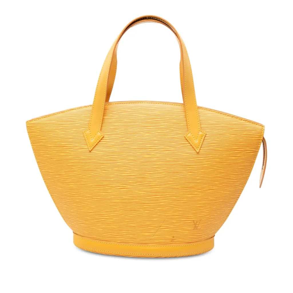 Louis Vuitton Epi Saint Jacques PM Short Strap Yellow Leather Very good - Front View