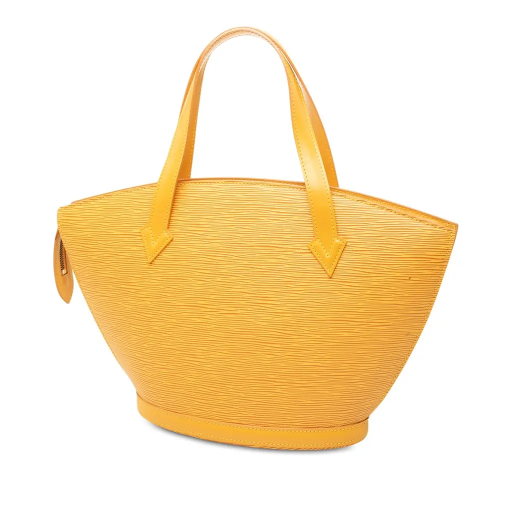 Louis Vuitton Epi Saint Jacques PM Short Strap Yellow Leather Very good - Back View