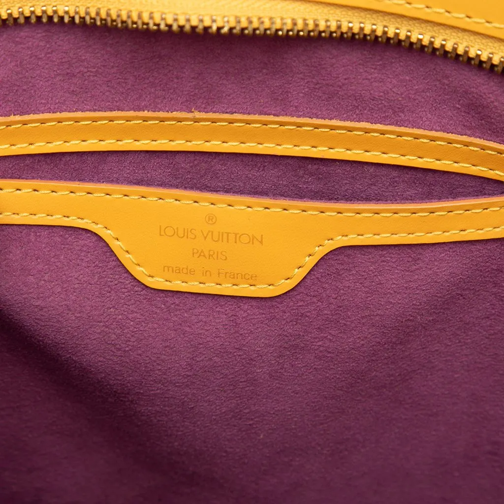 Louis Vuitton Epi Saint Jacques PM Short Strap Yellow Leather Very good - Box View