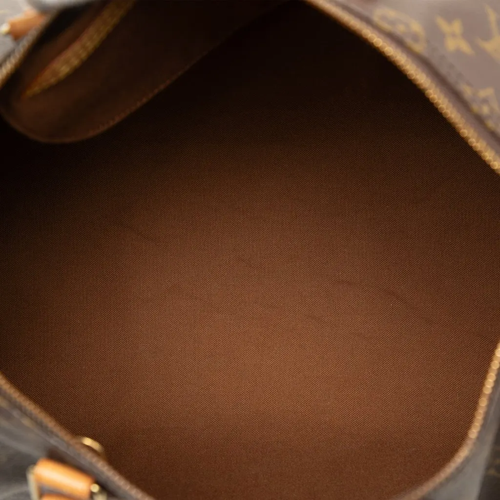 Louis Vuitton Monogram Speedy 35 Brown Very good - Model View
