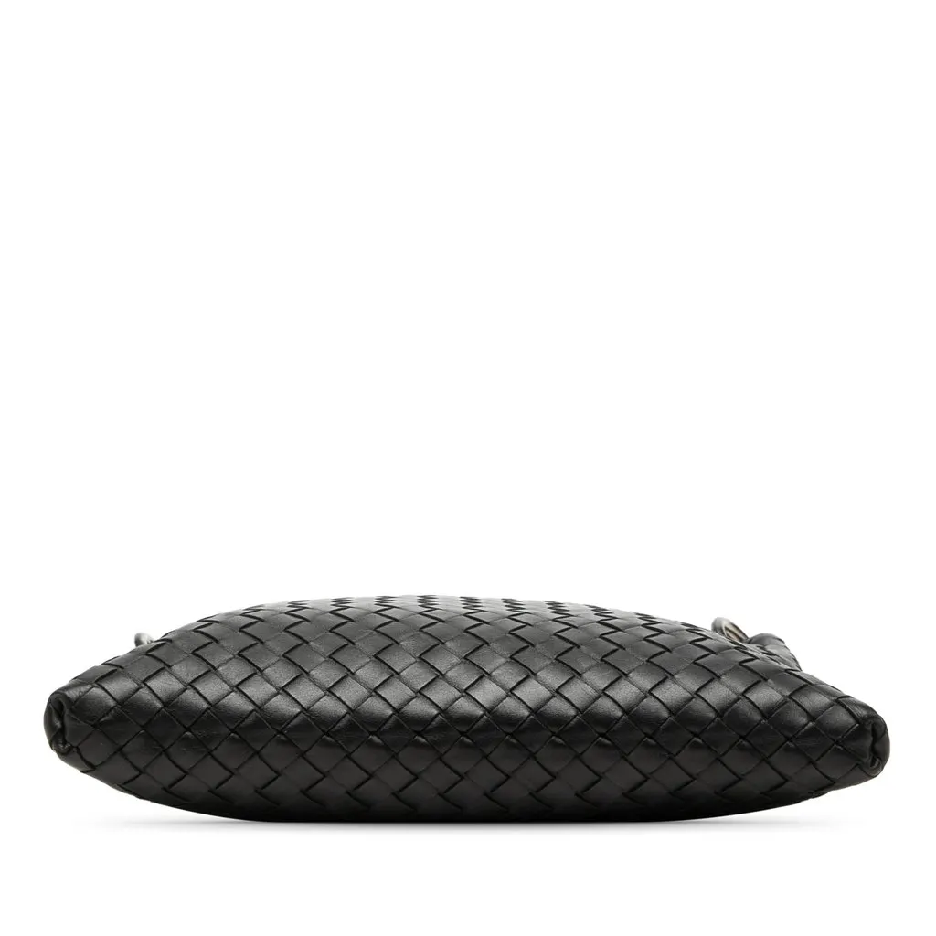 Bottega Veneta Nappa Intrecciato VN Crossbody Black Leather Very good - Inside View