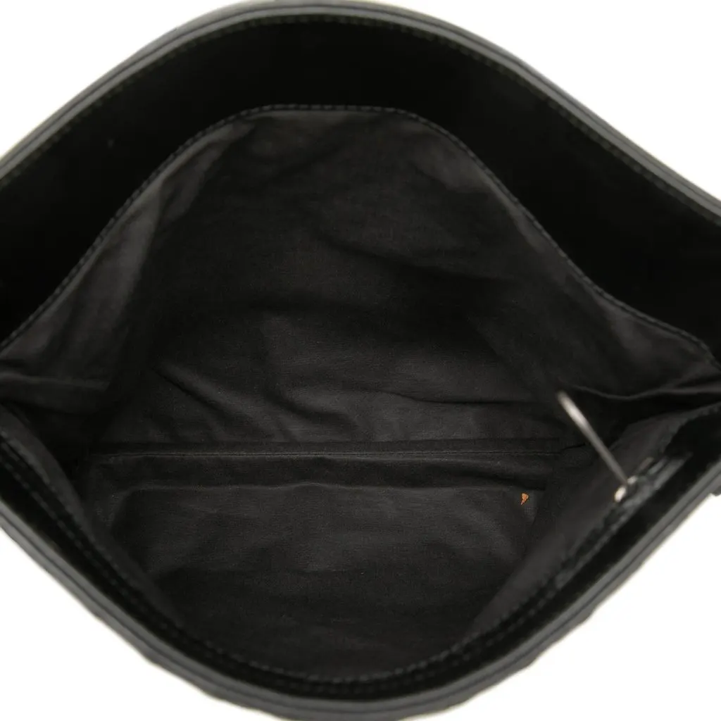 Bottega Veneta Nappa Intrecciato VN Crossbody Black Leather Very good - Model View