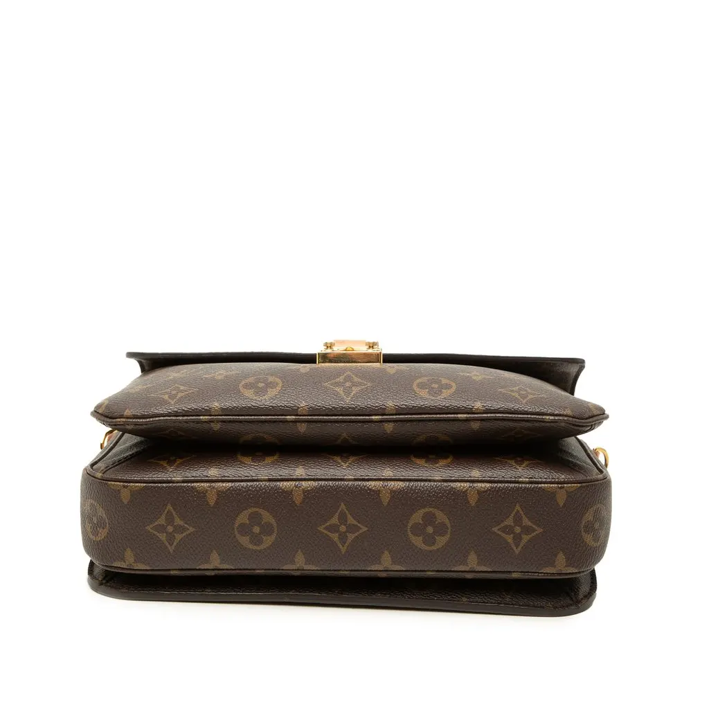 Louis Vuitton Monogram Pochette Metis Brown Canvas Very good - Inside View