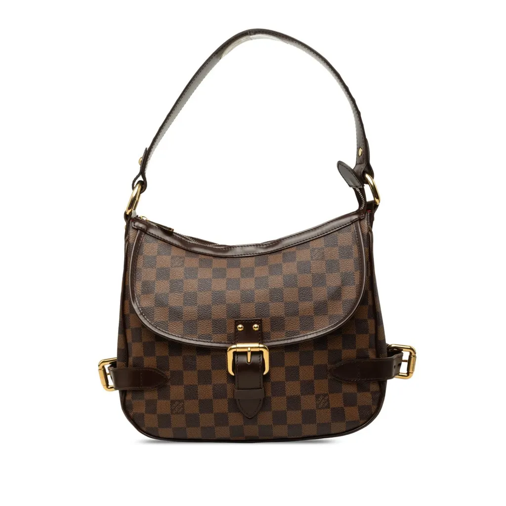 Louis Vuitton Damier Ebene Highbury Brown Canvas Very good - Front View