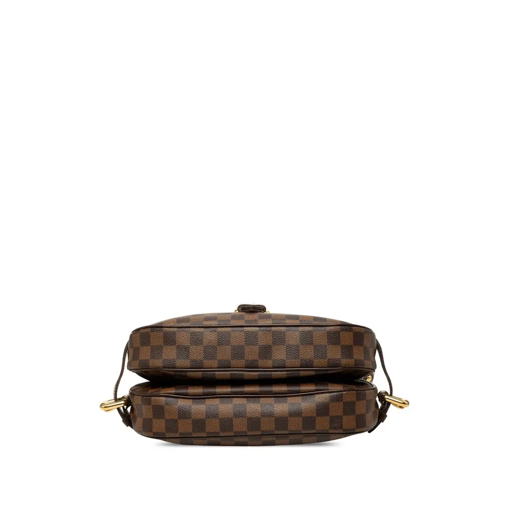 Louis Vuitton Damier Ebene Highbury Brown Canvas Very good - Inside View