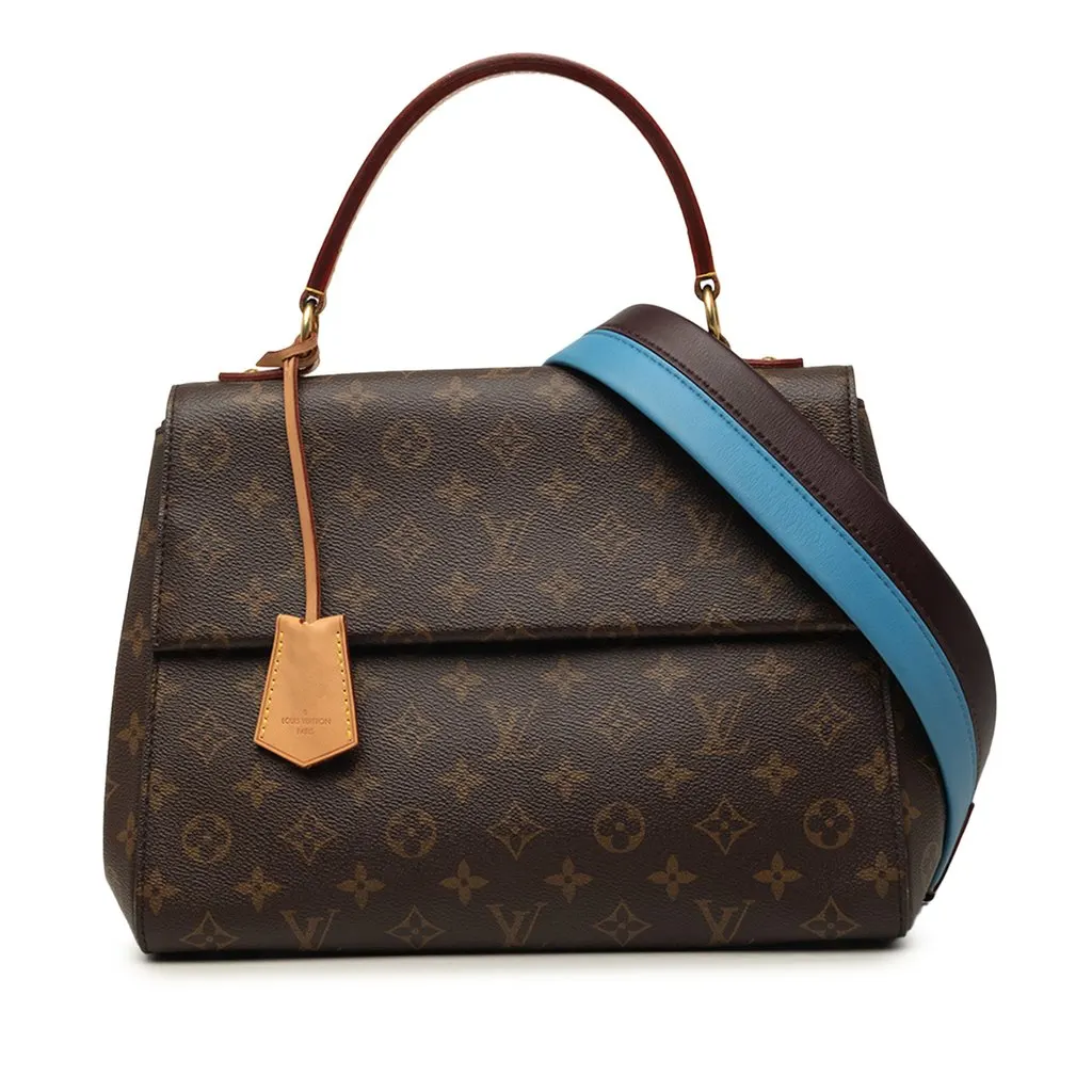 Louis Vuitton Monogram Cluny MM Brown Very good - Front View