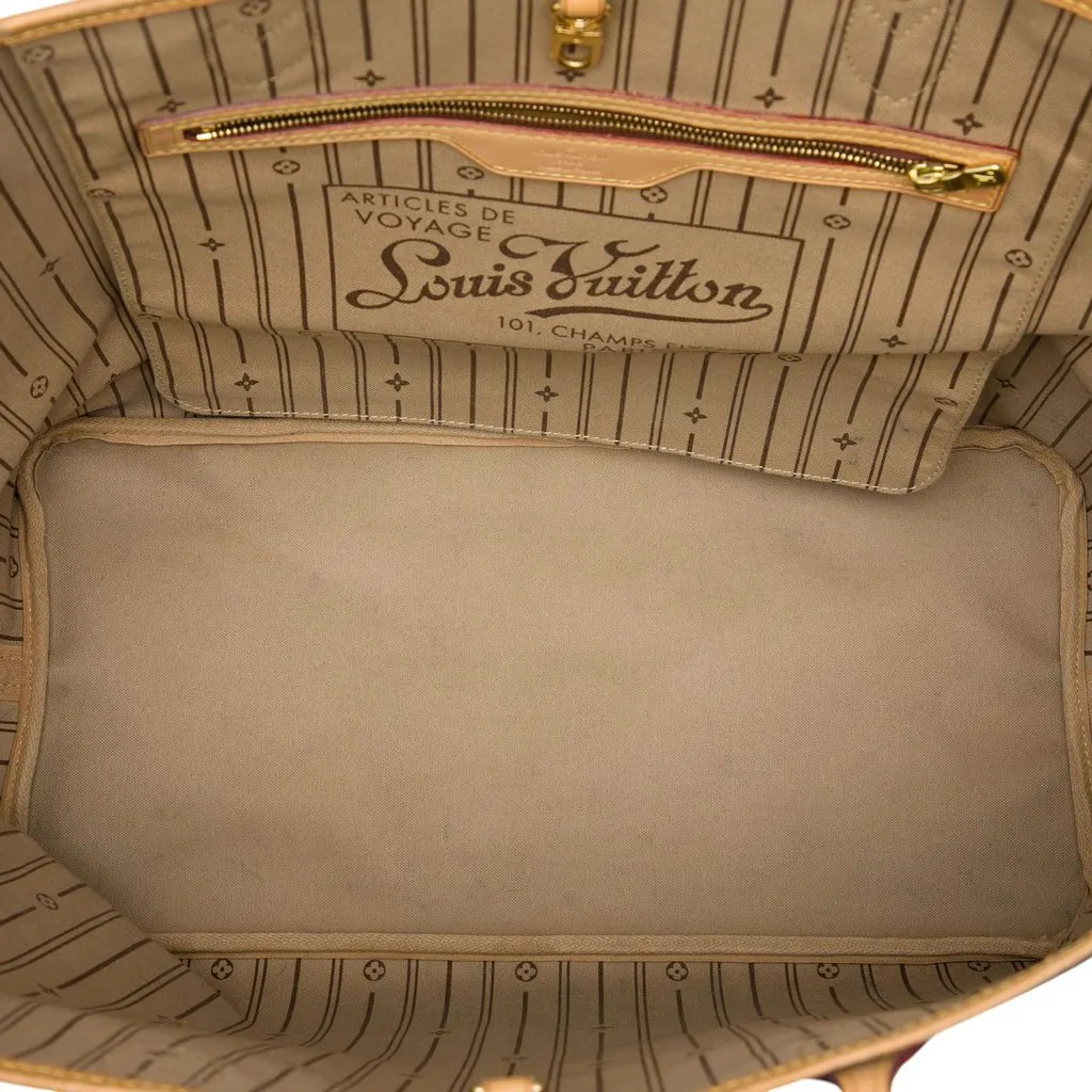 Louis Vuitton Monogram Neverfull GM Brown Very good - Model View