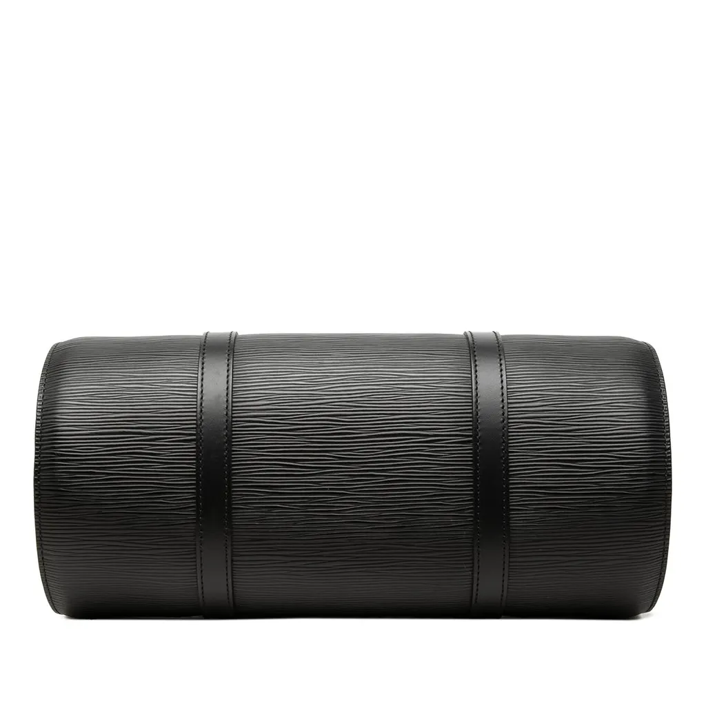 Louis Vuitton Epi Soufflot Black Leather Good - Inside View