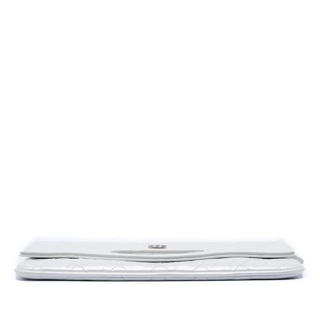 Chanel Iridescent Aged Calfskin 31 Clutch White Leather Very good - Inside View