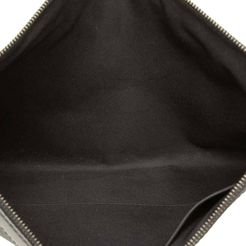 Louis Vuitton Monogram Eclipse Discovery Pochette GM Black Canvas Very good - Model View