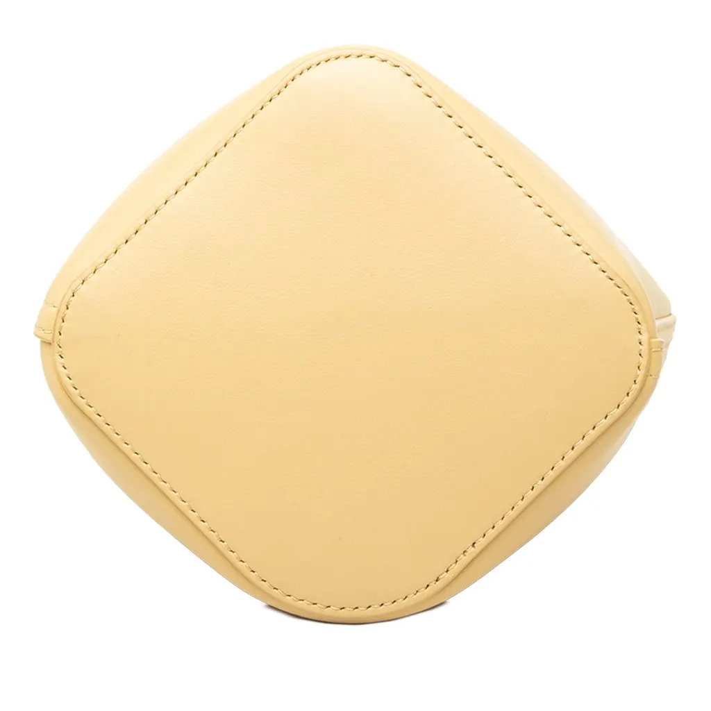Loewe Mini Calfskin Pebble Bucket Bag Yellow Leather Very good - Inside View