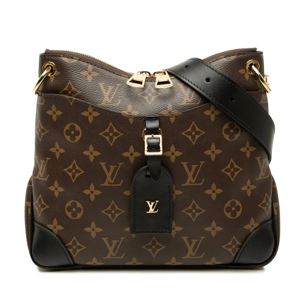 Louis Vuitton Monogram Odeon PM Brown Canvas Very good - Front View