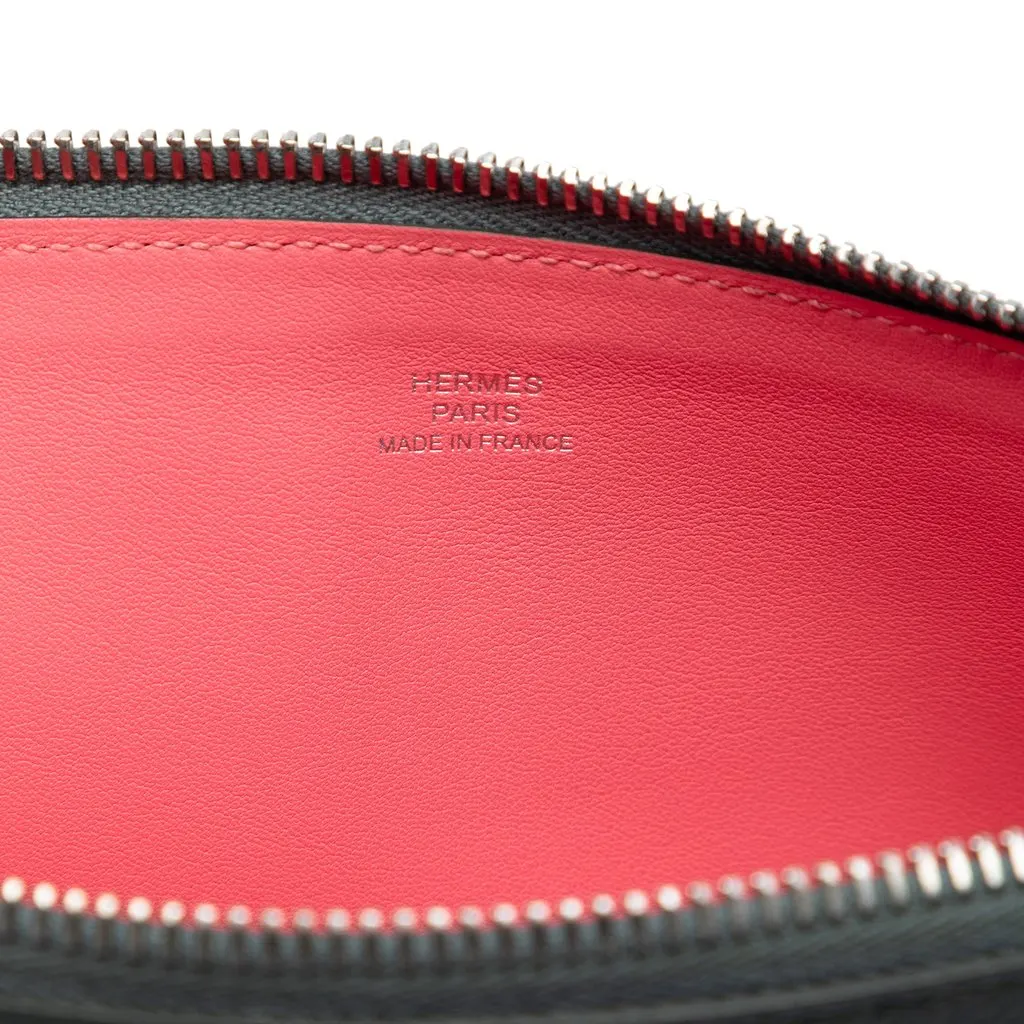 Hermès Evercolor Atout Pouch 26 Green Leather Very good - Box View