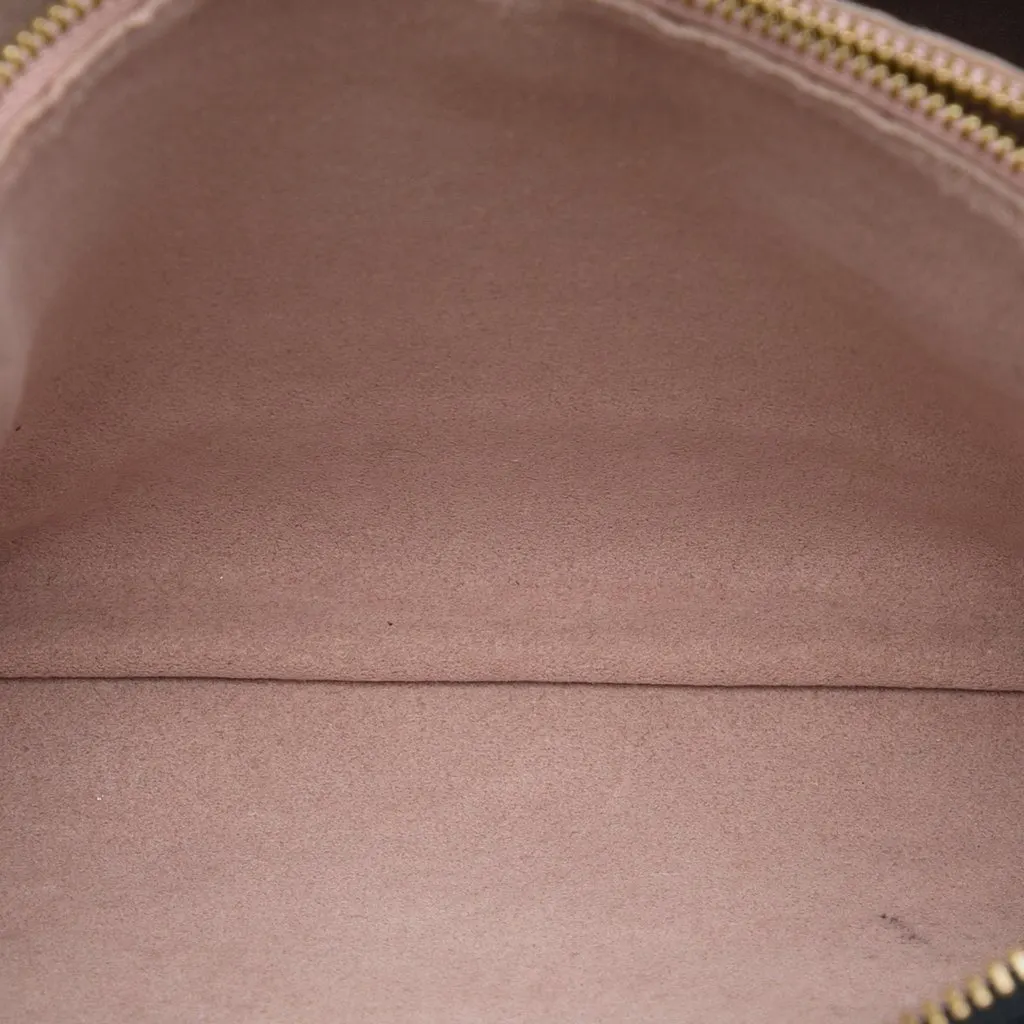 Louis Vuitton Monogram Embossed Puffy Lambskin Coussin PM Black Leather Very good - Model View