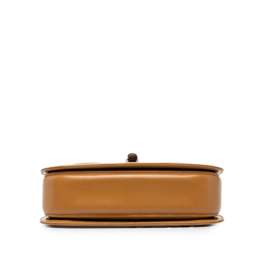 Gucci Calfskin Bamboo Night Brown Leather Very good - Inside View