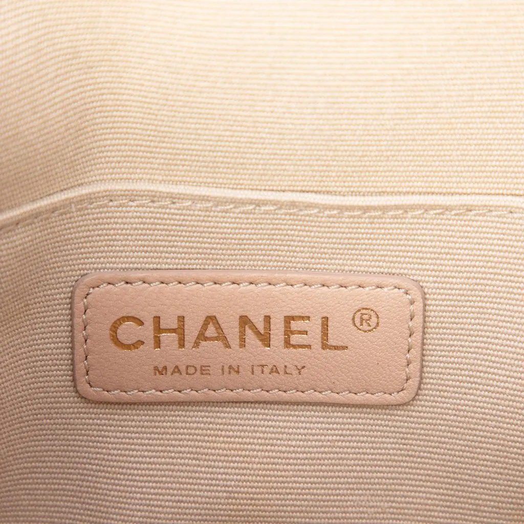 Chanel Large Quilted Glazed Calfskin Reissue 2.55 Rita Top Handle Flap Red Leather Very good - Box View