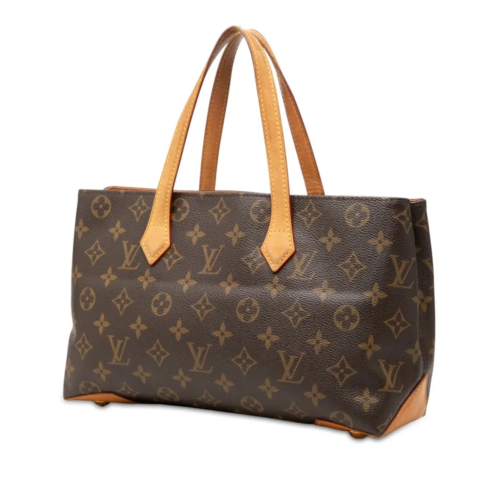 Louis Vuitton Monogram Wilshire PM Brown Good - Back View