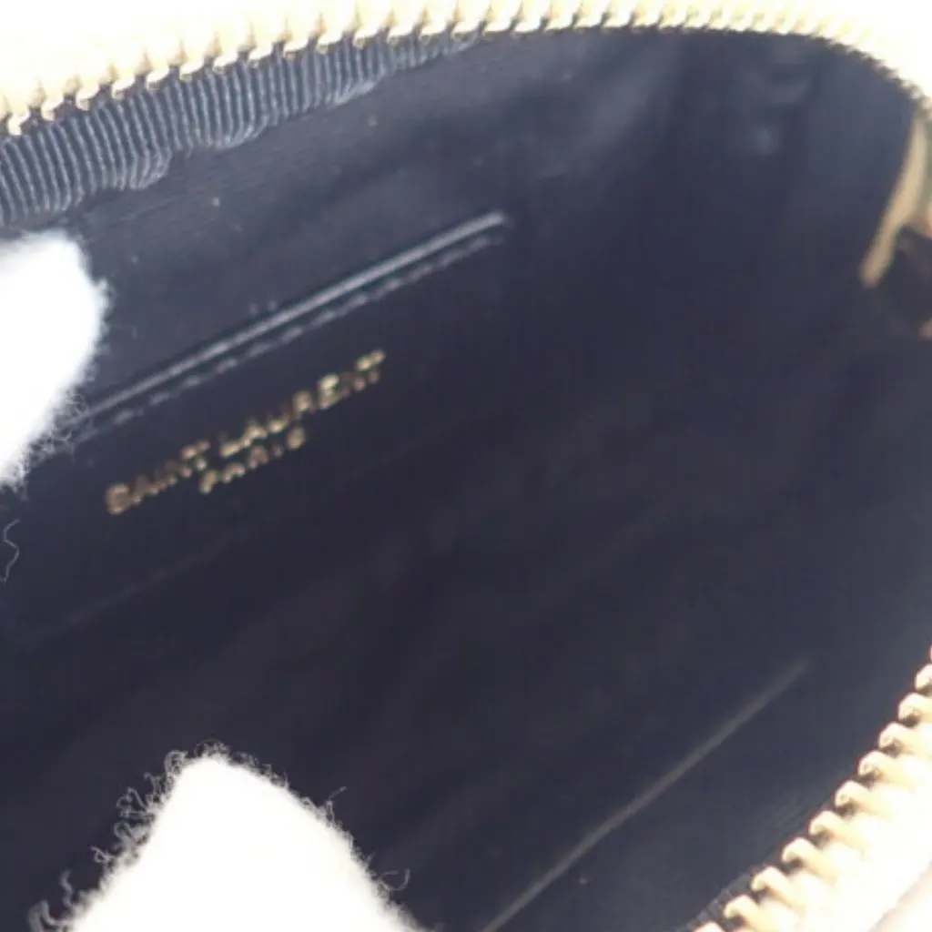 Saint Laurent Baby Metallic Matelasse Calfskin Monogram Lou Camera Bag Gold Leather Very good - Inside View