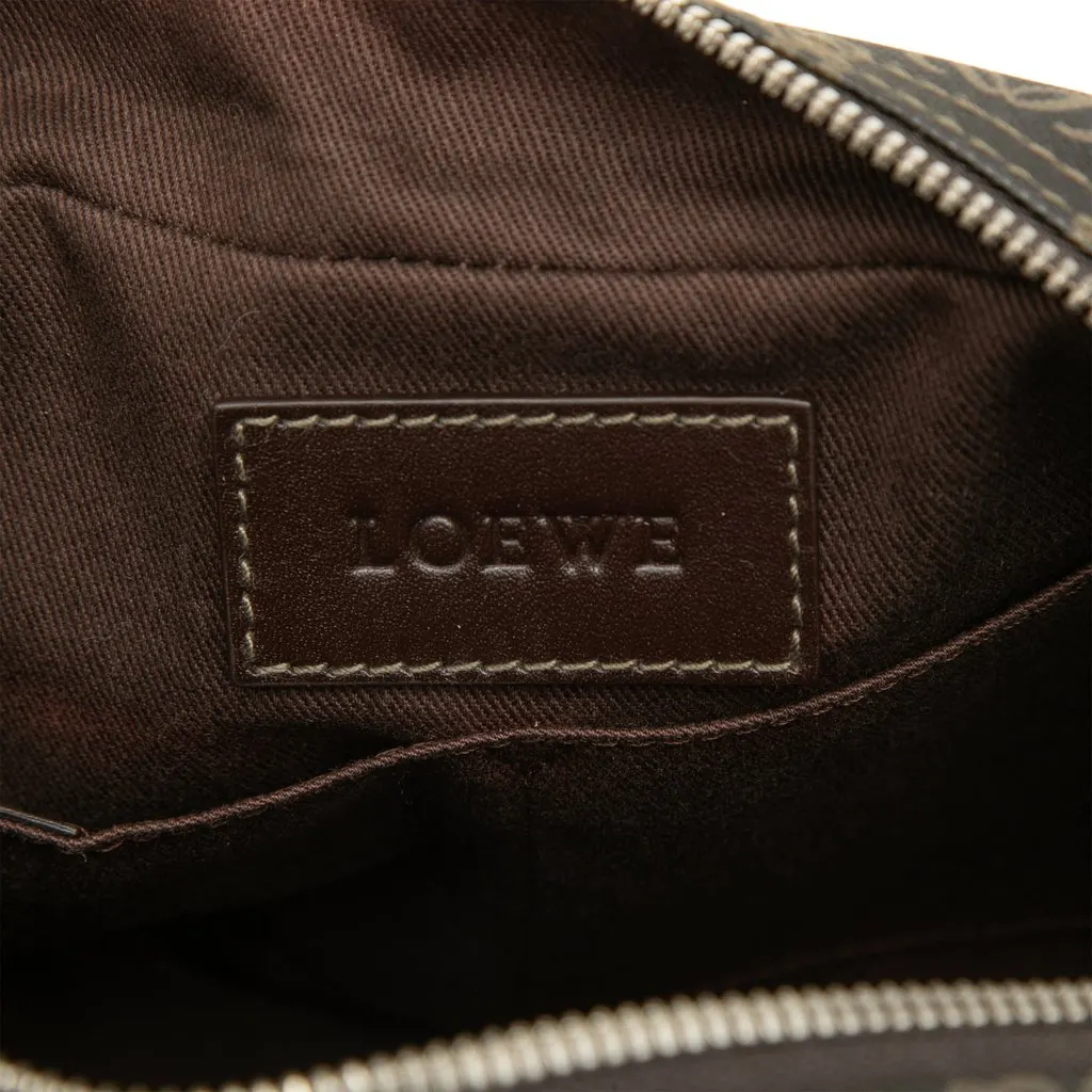 Loewe Anagram Coated Canvas Handbag Brown Canvas Very good - Box View