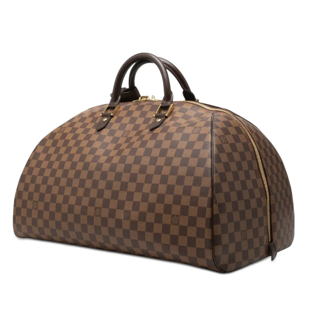Louis Vuitton Damier Ebene Ribera GM Brown Very good - Back View
