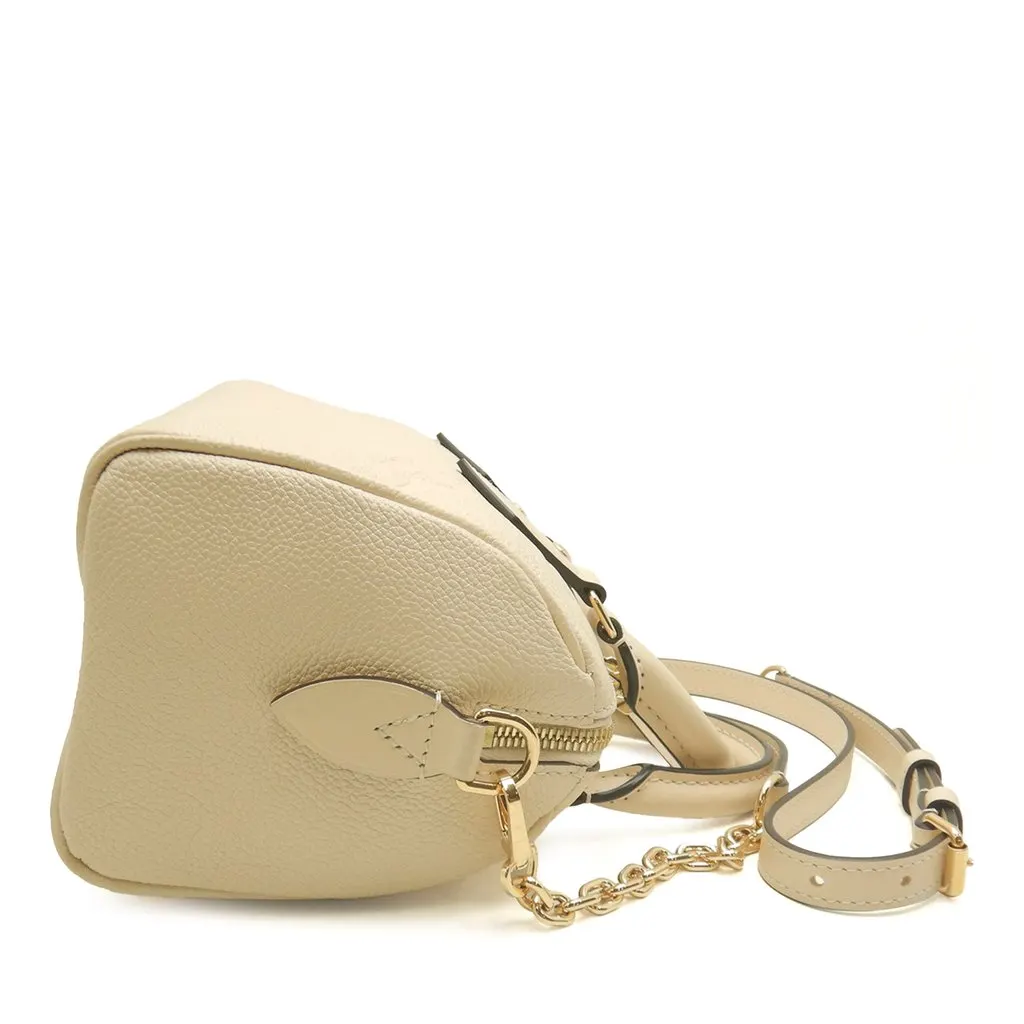 Louis Vuitton Monogram Empreinte Speedy Bandouliere 20 White Leather Very good - Back View