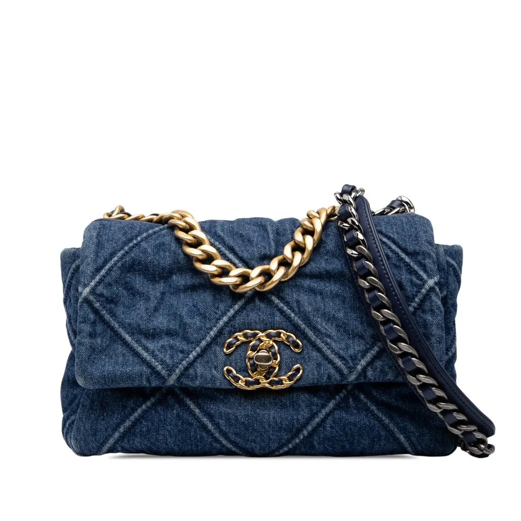 Chanel Medium Denim 19 Flap