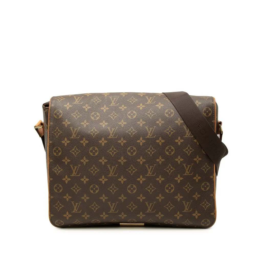 Louis Vuitton Monogram Abbesses Brown Canvas Good - Front View