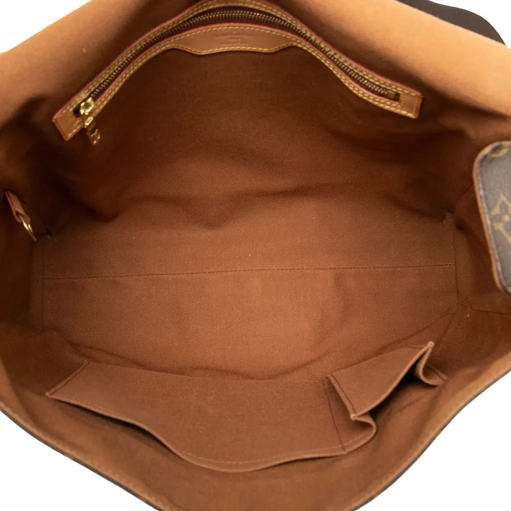 Louis Vuitton Monogram Abbesses Brown Canvas Good - Model View
