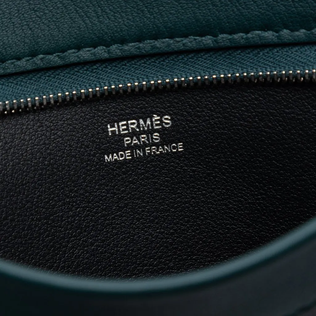 Hermès Barenia and Swift Colormatic Horizontal Crossbody Black Leather Very good - Box View