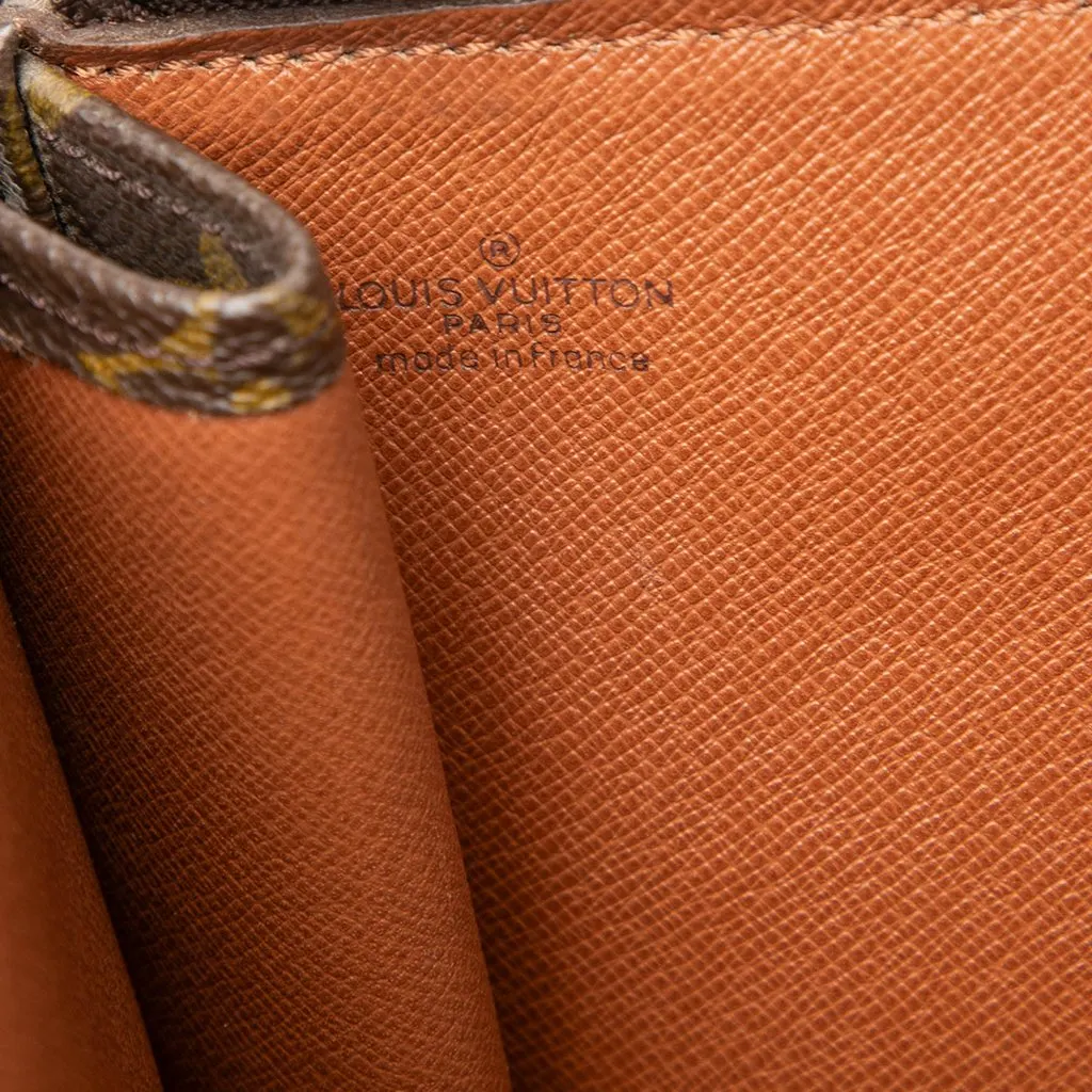 Louis Vuitton Monogram Poche Documents Portfolio Brown Very good - Box View