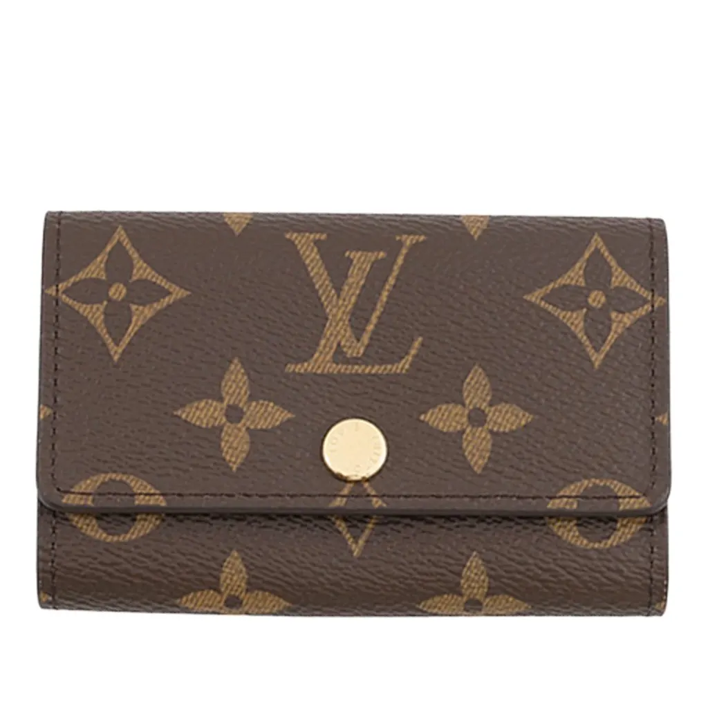 Louis Vuitton Monogram Multicles 6 Key Holder Brown Canvas Very good - Front View