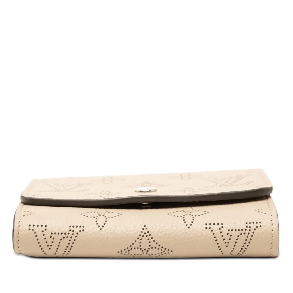 Louis Vuitton Monogram Mahina Iris Compact Wallet Beige Leather Very good - Inside View