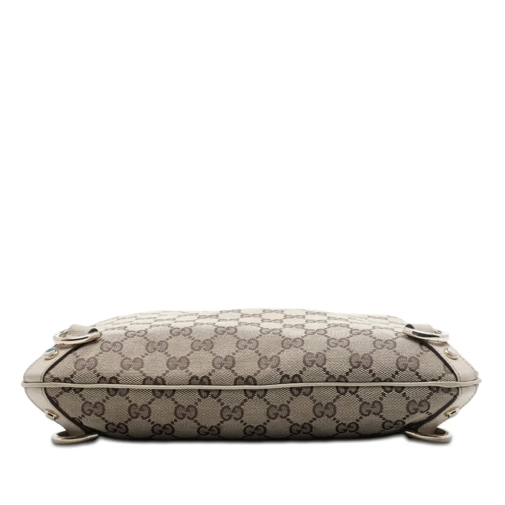 Gucci GG Canvas Abbey D Ring Crossbody Beige Very good - Inside View