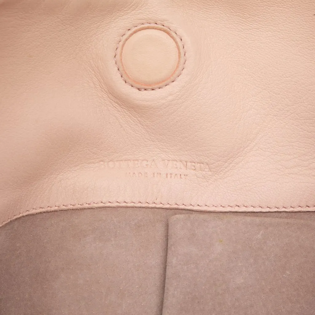 Bottega Veneta Medium Nappa Intrecciato Campana Hobo Pink Leather Very good - Box View