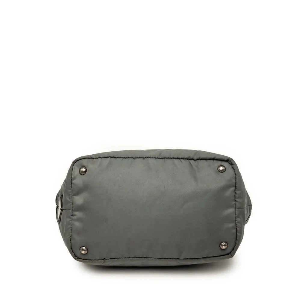Prada Bicolor Tessuto Reversible Tote Green Very good - Inside View