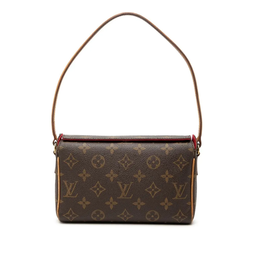 Louis Vuitton Monogram Recital Brown Canvas Very good - Front View