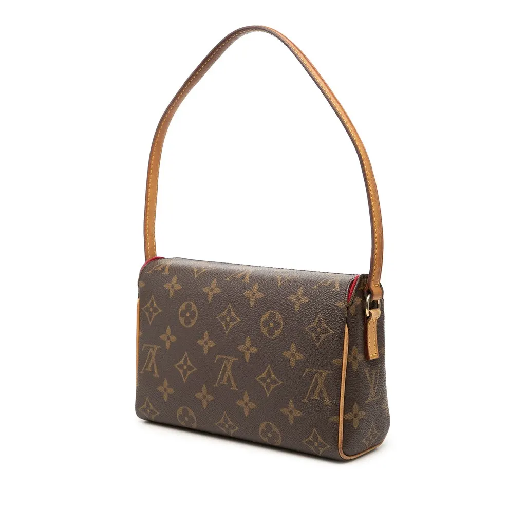 Louis Vuitton Monogram Recital Brown Canvas Very good - Back View
