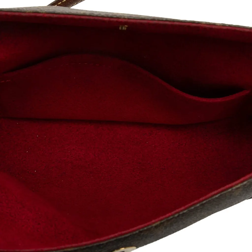 Louis Vuitton Monogram Recital Brown Canvas Very good - Box View